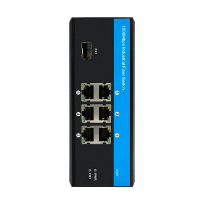 6 Port 40 Gigabit Ethernet Switch ,  Ethernet Rail Switch 9-36VDC