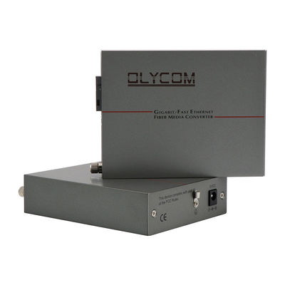 Fast Ethernet Media Converter 10/100M Single Mode WDM Fiber Unmanaged 20KM
