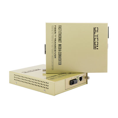WDM Media Converter 10/100Mbps Rack Mount Fiber Copper Extender Unmanaged CE
