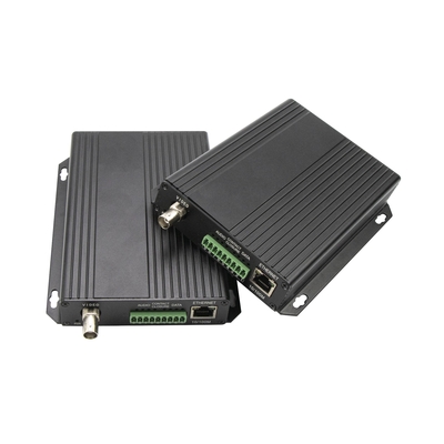 Analog Video Bidi Data RS232/RS422 10/100M Ethernet Over Fiber Converter DC5V