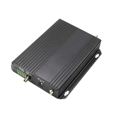 Analog Video Bidi Data RS232/RS422 10/100M Ethernet Over Fiber Converter DC5V