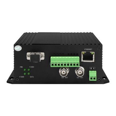 HD 3G SDI Video Digital Optical Converter With Bidi RS485 10/100M Ethernet 20km DC5V