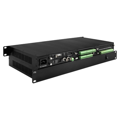 3g-Sdi Video 6ch Ethernet Over Fiber Converter Bidirectional Rs232 Contact Closure 1u Rack