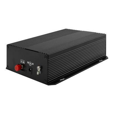 8 Port Video Data Fiber Media Converter 10/100Mbps Ethernet RS485 Data DC12V Standalone