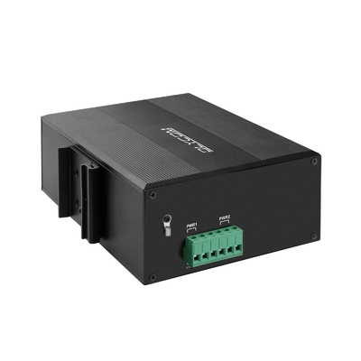 12 Port Industrial Managed Ethernet Switch with 2.5G Fiber ERPS Ring L2 Manageable